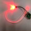 Suela de vibración para el pie zapato con luz de fibra óptica suministro directo de fábrica barra de luz LED luz de zapato de color mágico accesorios de flash luz impermeable
