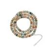 Pulsera de Raíz de Bodhi Multicolor con 114 Cuentas Lisas, Pulsera DIY Hecha a Mano, Cuentas de Oración Budista de Mano, Accesorio Coleccionable