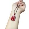 Colgante Buda Bebé de Arena de Cristal de Cinabrio de Contenido Medio Collar para Hombre y Mujer Año Animal Suministro en Vivo al por Mayor