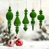 Colgantes Cónicos Aterciopelados Transfronterizos, Adornos de Bola Novedad Aterciopelados Navideños, Diversas Combinaciones para Decoración de Escenas y Fiestas
