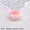 Acessórios de resina atacado desenhos animados diy bugigangas creme gel grampo de cabelo buraco sapatos fivela decoração garra de gato pudim comida brincar