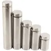 Tornillos Publicitarios Acero Inoxidable Vidrio Acrílico Clavos Decorativos Fijos Clavos de Espejo de Acero Inoxidable Cubierta Decorativa Clavos para Vallas Publicitarias
