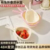 Cesta escurridora de cocina multifuncional con asa plegable, lavabo para lavar verduras, escurridor, fregadero para lavar frutas