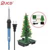 JCD Cross Border 908 Soldador Eléctrico 60W Portátil Tricolor Traje Árbol de Navidad Herramienta Cabezal de Soldador Reparación Electrónica