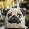 2026 Nueva Serie Transfronteriza de Cachorros Estampado Digital Bolso de Hombro Acolchado de Moda
