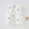 Chaleco Infantil Estilo Primavera y Otoño Clase A Sin Costuras Acolchado de Tres Capas Chaleco Cálido para Bebé Ropa para Bebés Ropa para Bebés Anyang