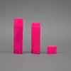 Tubo de lápiz labial plano L03 4.5G DIY PP llenado directo tubo plano de crema de shikonin tubo de bálsamo labial tubo vacío