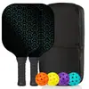 Raquete de pickleball Placa de Fibra de Vidro Profissional Conjunto Completo Pickleball Pronto para Exportação Estoque Local Atacado Fábrica