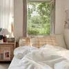 Tapiz Popular Estilo Ins Nórdico con Paisaje de Ventana, Tapiz de Pared Artístico, Decoración del Hogar, Pintura Mural, Tapiz