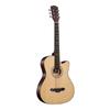 Guitarra Acústica Folk de 38 pulgadas para Principiantes, Estudiantes Masculinos y Femeninos, Instrumento de Práctica, Guitarra de Práctica de Nivel Básico para Principiantes, Guitarra Jita