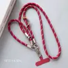 Cordão Longo Diagonal Duas em Uma para Celular Transfronteiriço Destacável de Pulso Outdoor Anti-Perda Fivela de Metal Juntura de Corda de Segurança