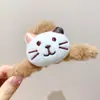 Pelúcia Outono e Inverno Presilha Grande Fofa e Doce Tubarão Presilha na Parte de Trás da Cabeça Boneca Acessórios de Cabelo