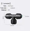2-2 tapón de bola de purga hacia atrás tapón Tapa Barra T codo tapón partición atomización paisajismo tubería de purificación de agua accesorios