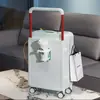 Nuevo equipaje de carrito ancho para estudiante mujer, aspecto atractivo, hombre, silencioso, rueda universal, caja con contraseña, maleta de mano de 20 pulgadas