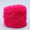 3 hebras de terciopelo de cristal terciopelo de coral hilo para bordar de relieve tres hebras de hilo de terciopelo tipo toalla bolsa de materiales DIY bolsa de malla cosida a mano