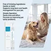 Pluma para Limpiar los Dientes de Mascotas: Limpia suavemente los dientes de las mascotas, eliminando la suciedad superficial y las manchas con ingredientes suaves para una sensación fresca, cómoda y limpia
