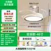 Lámpara de techo con luz y ventilador invisible modelo nuevo 2026 integrada para el hogar protección ocular lámpara de ventilador de techo para comedor dormitorio principal L696
