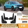 Adequado para Volkswagen T-Cross 2019-2025 Tiguan Tampa Para-lama Pneu Carro Comércio Exterior Transfronteiriço