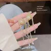 Pendientes de perla modernos y dulces, de lujo ligero con un toque de alta gama, pendientes de botón simples y exquisitos con pasadores de plata 925, pendientes de moda y con estilo para mujer
