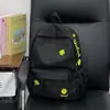 Mochila de compras de verano ligera y aireada estilo japonés, azul menta soleado, adecuada para estudiantes y salidas de fin de semana