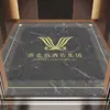 Tapetes Antiderrapantes e Resistentes ao Desgaste para Elevadores, Tapetes de Cabine de Hotel de Negócios Antiderrapantes e Resistentes à Sujeira com Logotipo Personalizado de Alta Qualidade, Tapetes Personalizáveis