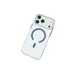 Adecuado para Funda de Teléfono iPhone 17 Pro Max, Succión Magnética de Lunares Mate, Funda Protectora Antigolpes de Cobertura Total con Tacto de Piel para Apple 16