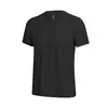 Camiseta de Manga Corta con Cuello Redondo para Hombre, Nueva, Transfronteriza, Comercio Exterior, para Verano, Fitness, Deportes, Running, Ropa Transpirable y de Secado Rápido