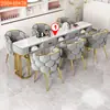 Escritorio y silla para uñas de lujo ligero, juego de estilo japonés para dos personas, escritorio plegable económico para uñas y silla, juego
