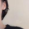 Aretes de perlas de imitación aretes de alta gama aretes femeninos aguja de plata 925 plata esterlina aretes de perlas vintage al por mayor joyería simple