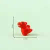 Boneca Dinossauro Fofa Criativa Casa de Bonecas Decorações DIY Sacola Surpresa Acessórios Pendurados Micro Paisagem Decorações Pequenas de Mesa