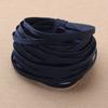 Fivela de Fio Rígido 0,45cm para Qipao Hanfu Tira com Viés Colorido Estilo Chinês Tecido Trama Manual Fio de Ferro Tira de Fivela Preenchida com Algodão