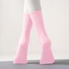 Calcetines de Yoga Antideslizantes para Pies Pilates Deportes Fitness Danza Bailar Ejercicios Coloridos Medianos-largos Algodón Combinables