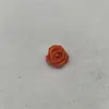 Fita de 3 Pontos com Flor de Rosa Decoração de Roupa DIY Flor de Fita Artesanal Rosa Sem Folha Fita de 3 Pontos com Rosa