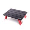 Mesa Plegable Widesea Hecha de Aleación de Aluminio, Mesa de Camping, Mesa Exterior para Picnic, Plegable, Ligera y Portátil