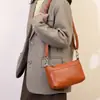 Bolsa tipo almohada transfronteriza 2024 Nueva elegante bolsa de rombos textura de cuero suave elegante bolso de hombro cruzado para mujer bolso de mujer