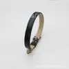 Pulseira de Couro Sintético 8mm Pulseira de Couro PU Pulseira de Personalidade DIY Acessórios de Joias Vestíveis Letra Gotejamento de Óleo