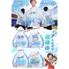 Cortaventos Personalizados para Uniforme de Classe, Roupas de Exterior para Alunos do Ensino Fundamental, Médio e Superior, Roupas para Eventos Esportivos, Cortaventos com Capuz para Outono e Inverno Feitos Sob Encomenda