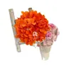 Flores Artificiais de Hortênsia para Casamento, 136 Peças, Flores Falsas de Hortênsia Luna para Decoração de Casamento, Arranjo de Corredor e Arranjos Florais