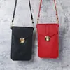 Bolsa de Monedero para Teléfono Móvil con Pantalla Táctil para Mujer, Nueva Moda, Multifuncional, Estilo Coreano, Elegante, de Hombro, Versátil, Bolso Cruzado Sencillo