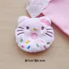 Colgante de Muñeca Gatito Forma de Comida Muñeco de Felpa Periférico Kt Colgante para Mochila de Estudiante Broche Venta al por Mayor