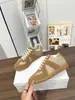 Nuevas zapatillas de entrenamiento alemanas 2026, zapatillas de caña baja con bloques de color de cuero genuino para hombre, zapatillas casual retro versátiles, disponibles en rojo chino, negro y otros colores de moda