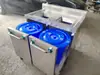 Carrinho Coletor de Lixo Comercial, Veículo Coletor de Lixo Espesso em Aço Inoxidável, Veículo Reciclador de Resíduos Alimentares, Veículo de Lixo Residual para Restaurantes, Cantinas, Hotéis