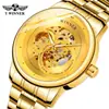 T-Winner Victory 339 Moda Europea y Americana Corte Hueco Reloj para Hombre Negocios Automático Mecánico Transfronterizo Nuevo Producto