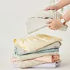 Sábana Bajera de Algodón Puro Color Sólido Simple Estilo Japonés Sábana Bajera Ajustable Pieza Única Colcha de Algodón Puro Individual/Doble 1.5/ 1.8m Ropa de Cama 2025