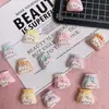 Bolsa de snacks mini creativa de alta calidad tablero de dibujo hebilla de zapato de dibujos animados pinza para el pelo de gel de crema accesorios de resina rollo suizo mantequilla pequeño