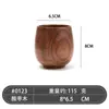 Copo de Madeira Estilo Japonês, Copo de Barriga Grande de Madeira de Jucú, Copo de Madeira para Uso Doméstico, Caneca, Copo de Água de Madeira, Copo de Cerveja, Copo de Café, Personalizável