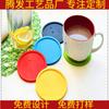 Tapa de silicona creativa para taza posavasos al por mayor redonda profundidad 3V3 almohadilla de tapa de taza de goma blanda tapa de goma resistencia a la temperatura no se decolora