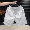 Moda de verano para hombre, personalidad, estilo páramo, pantalones cortos versátiles para hombres jóvenes, pantalones cortos de color liso en capas para exteriores, frescos