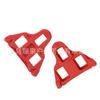 Juego de férulas para bicicleta tornillo de combinación zapatillas para ciclismo de carretera placa de cala para bicicleta tarjeta de bloqueo equipo de ciclismo