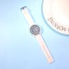 Reloj electrónico LED de plástico de moda simple para estudiantes, reloj espejo de tendencia de personalidad para estudiantes de secundaria, venta al por mayor